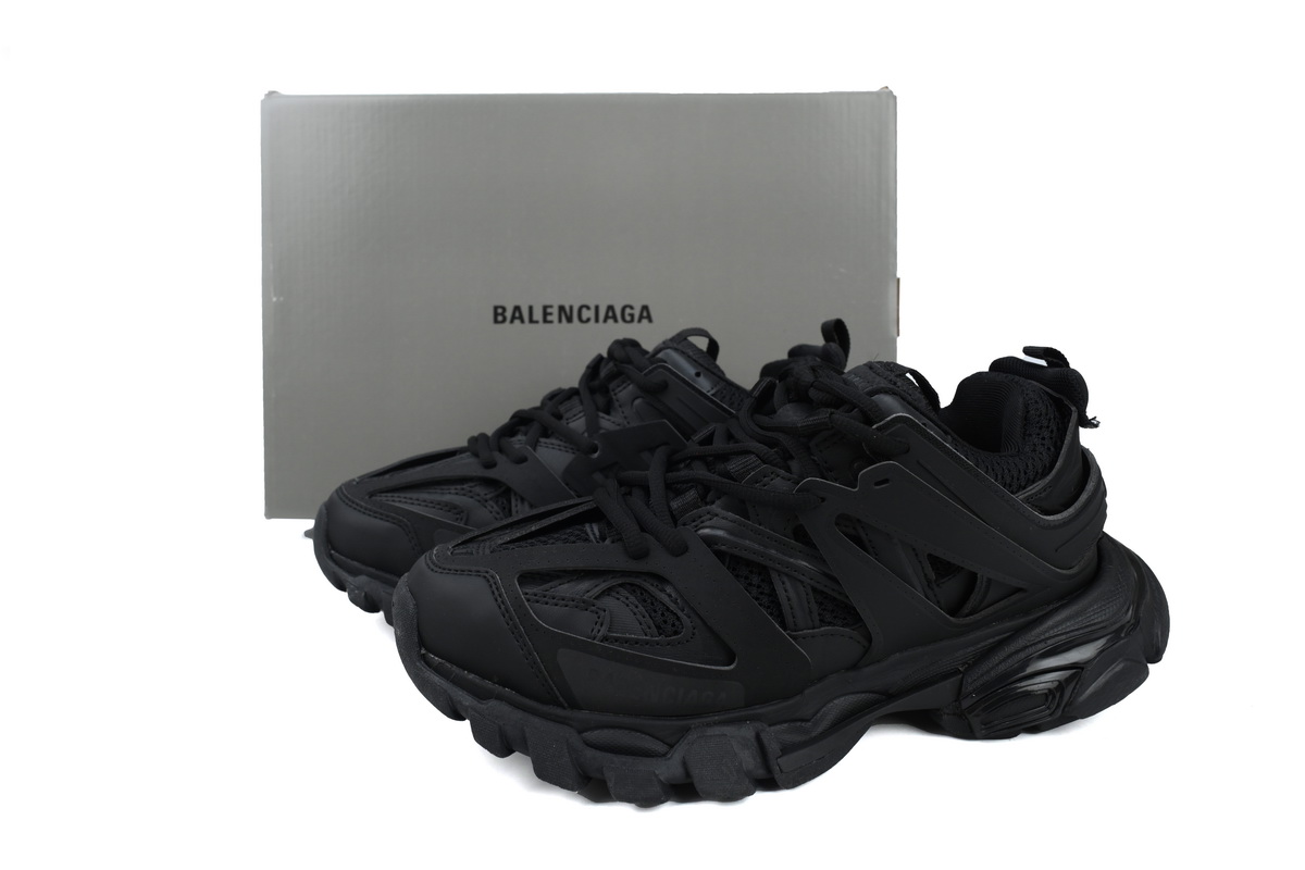 Balenciaga Track Clear Sole Black 647741W3BM21000