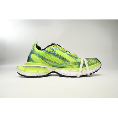 Balenciaga 3XL Sneaker Black Fluorescent Green 734734 W3XL6 7019 02