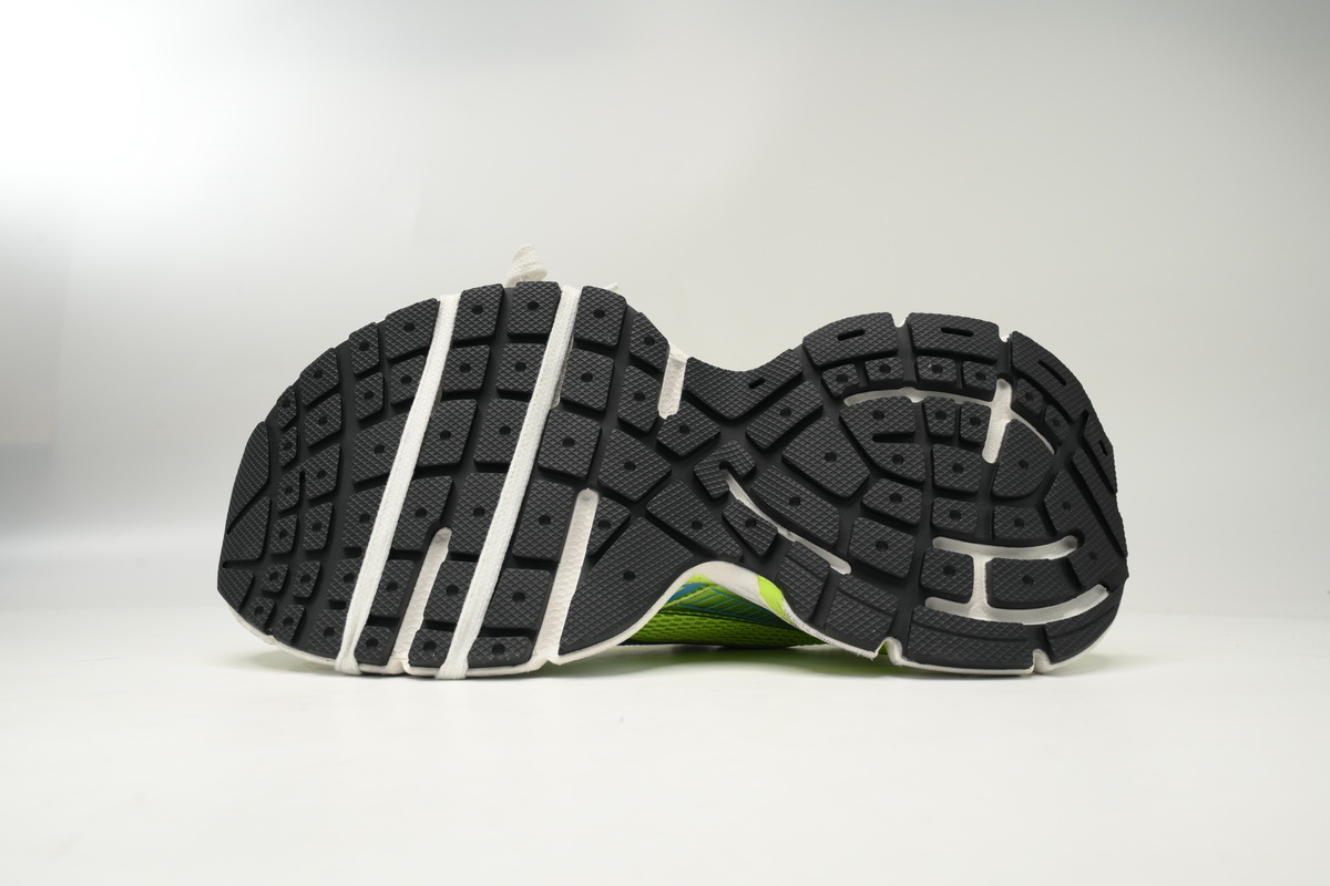 Balenciaga 3XL Sneaker Black Fluorescent Green 734734 W3XL6 7019