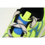 Balenciaga 3XL Sneaker Black Fluorescent Green 734734 W3XL6 7019