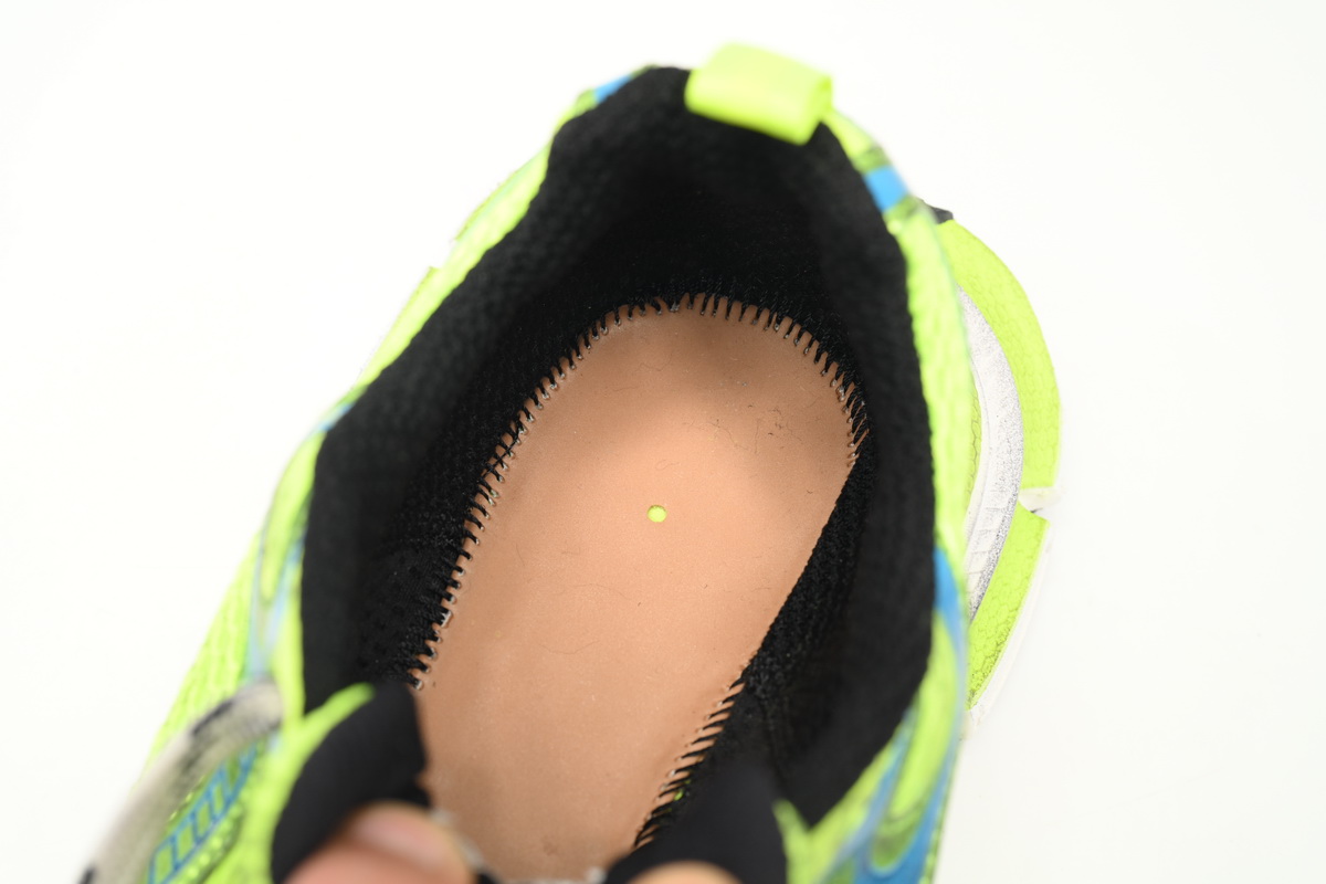 Balenciaga 3XL Sneaker Black Fluorescent Green 734734 W3XL6 7019
