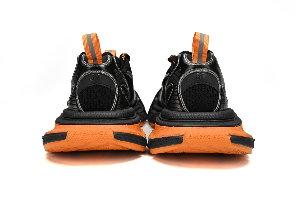 Balenciaga 3XL Sneaker Black Orange 734734 W3XL3 1178
