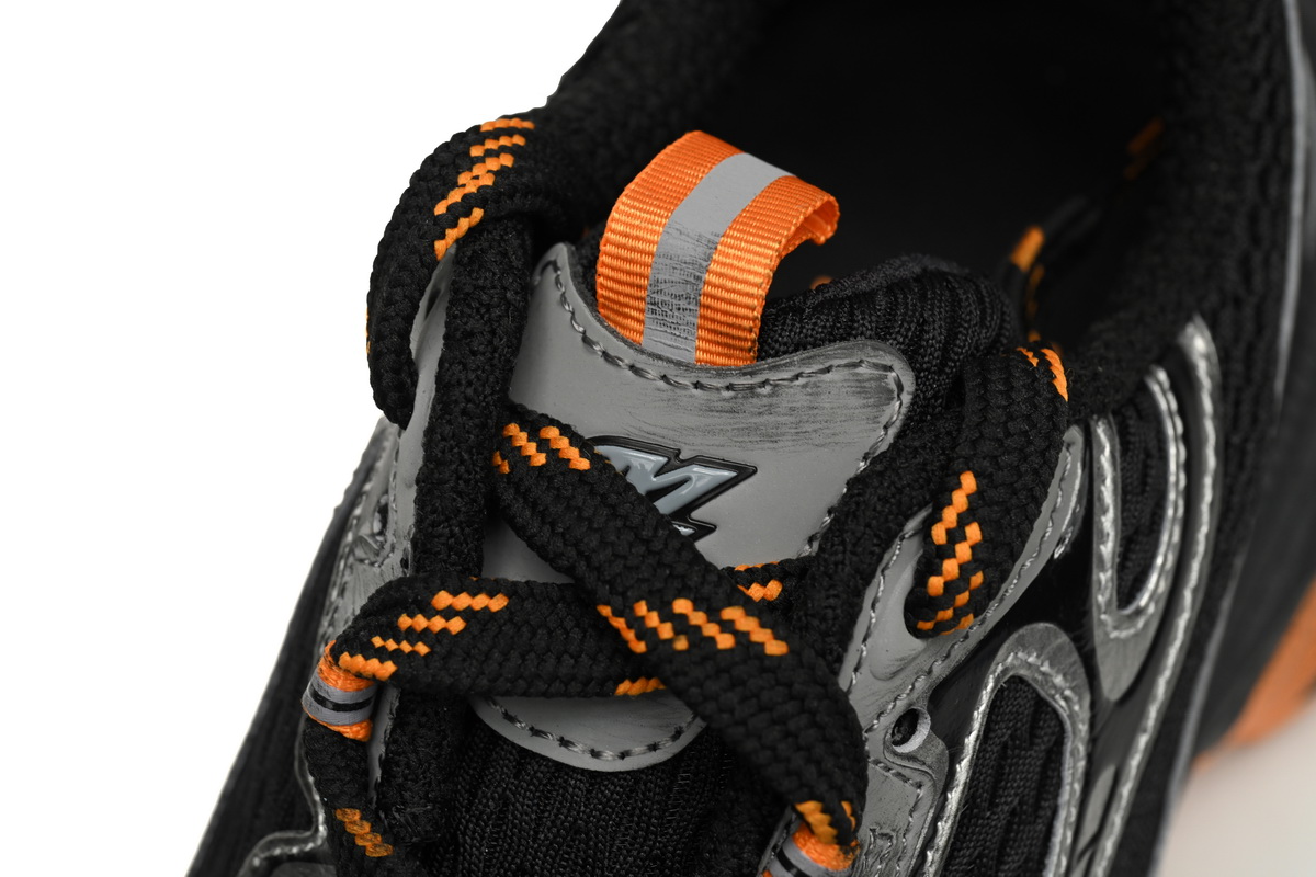 Balenciaga 3XL Sneaker Black Orange 734734 W3XL3 1178