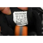 Balenciaga 3XL Sneaker Black Orange 734734 W3XL3 1178