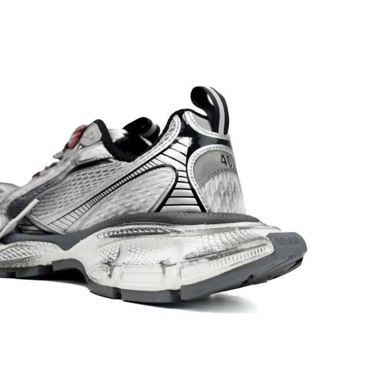 Balenciaga 3XL Sneaker Grey Red 542228 W2RB8 2801