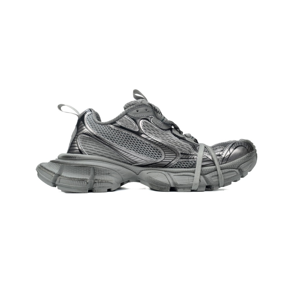 Balenciaga 3XL Sneaker Grey Silver 542228 W2RB8 1210