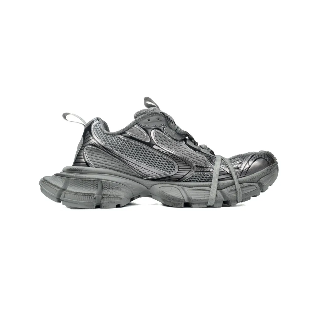 Balenciaga 3XL Sneaker Grey Silver 542228 W2RB8 1210