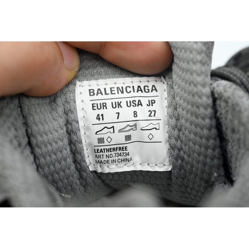 Balenciaga 3XL Sneaker Grey Silver 542228 W2RB8 1210