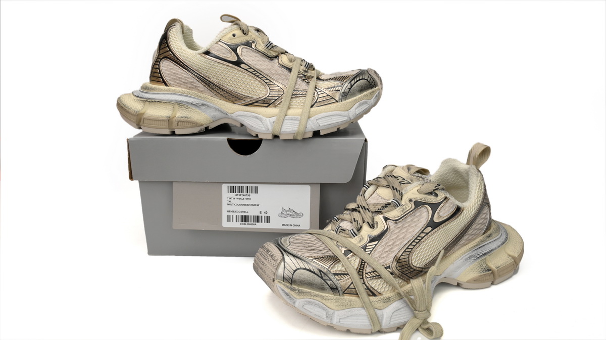 Balenciaga 3XL Sneaker Pla Tinum 734734 W3XL2 9110