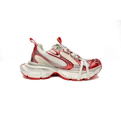 Balenciaga 3XL Sneaker White Red 734734 W3XL2 9060 02