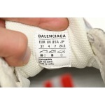 Balenciaga 3XL Sneaker White Red 734734 W3XL2 9060