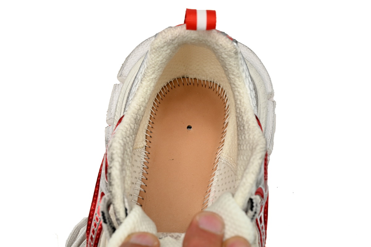 Balenciaga 3XL Sneaker White Red 734734 W3XL2 9060