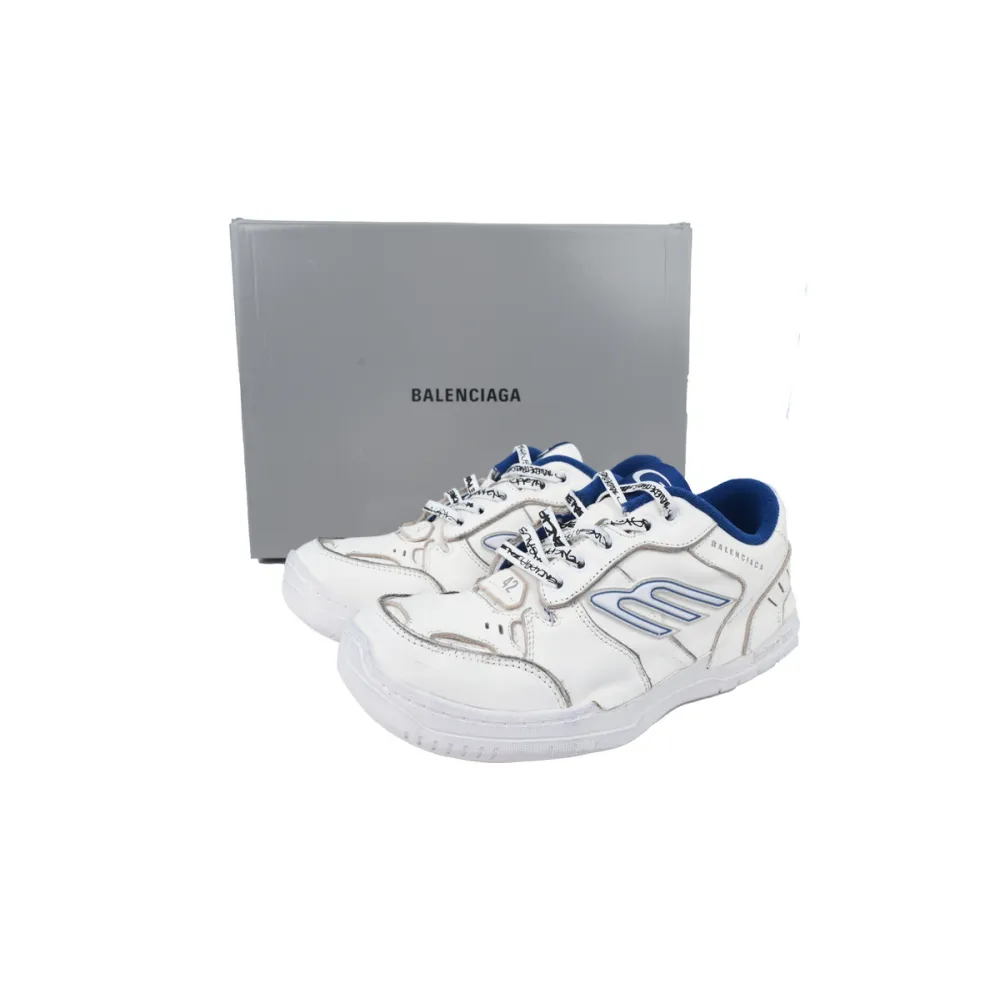 Balenciaga HAMPTONS WORN-OUT White Blue 841765 WCURB 9141