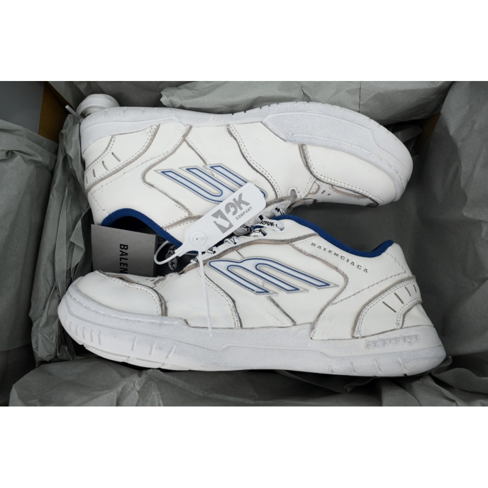 Balenciaga HAMPTONS WORN-OUT White Blue 841765 WCURB 9141