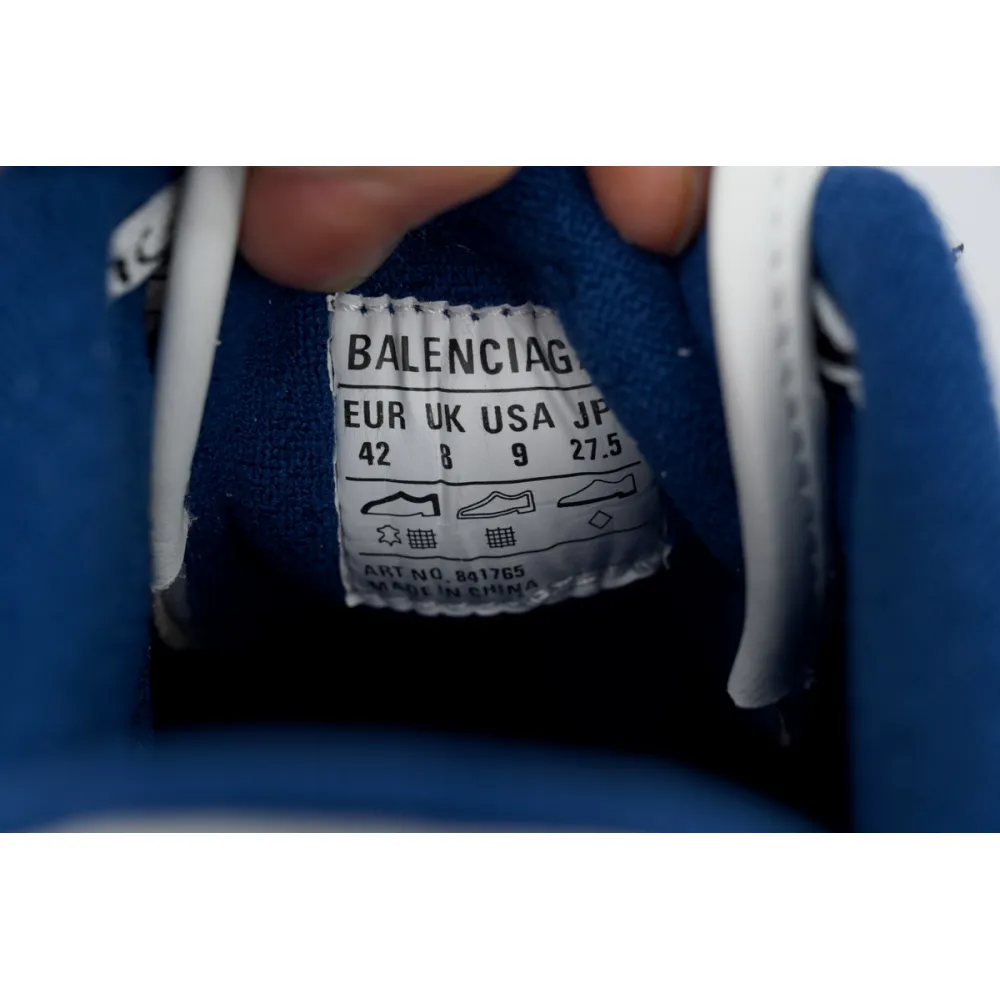 Balenciaga HAMPTONS WORN-OUT White Blue 841765 WCURB 9141