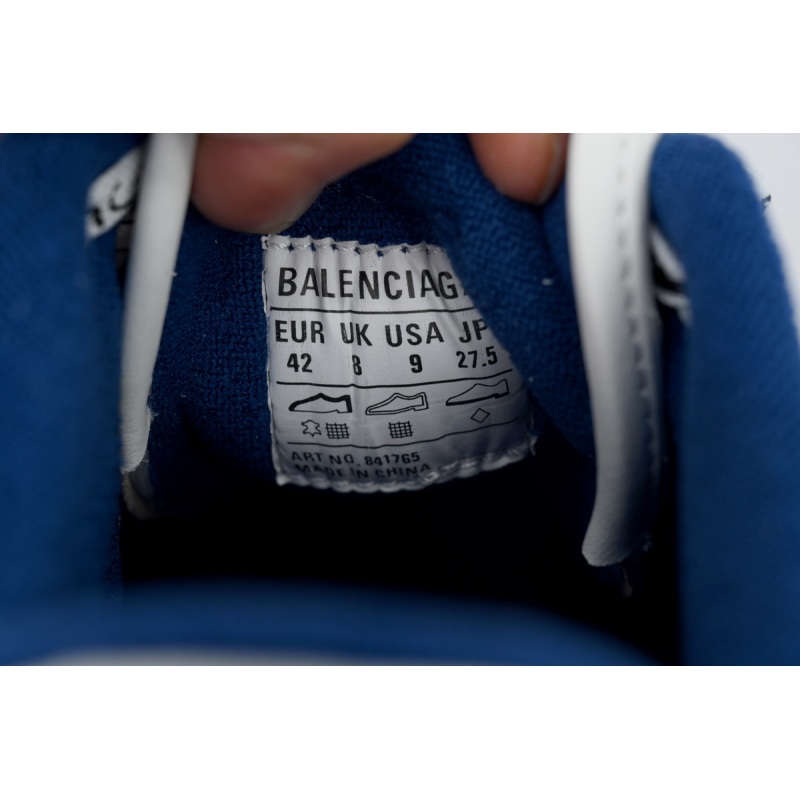 Balenciaga HAMPTONS WORN-OUT White Blue 841765 WCURB 9141