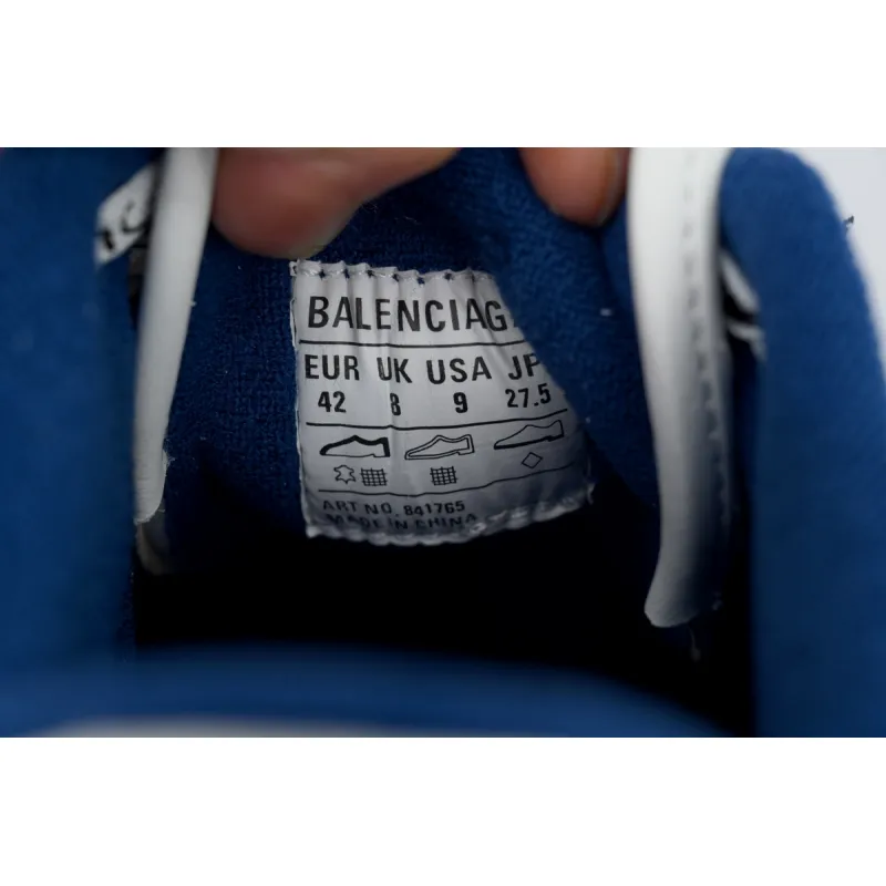 Balenciaga HAMPTONS WORN-OUT White Blue 841765 WCURB 9141