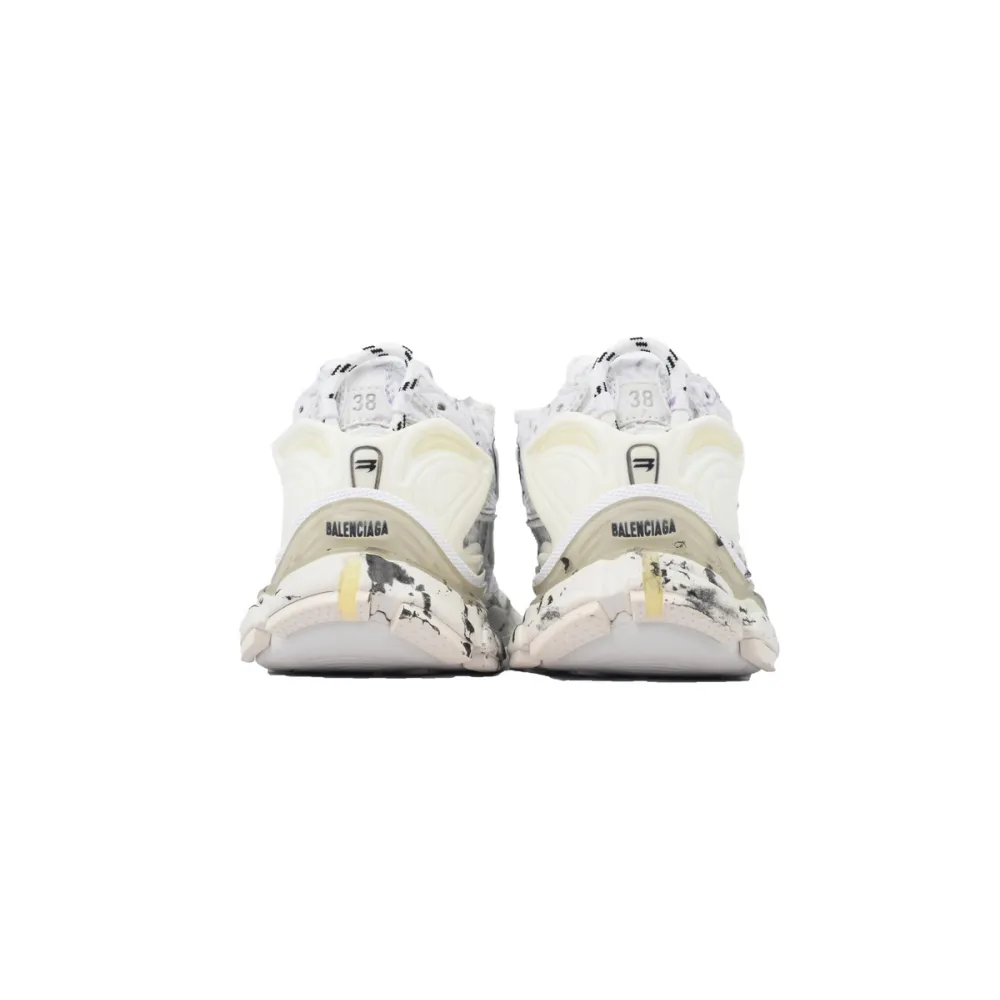 Balenciaga Runner Sneaker White Graffiti 772767 W3RNY 2301