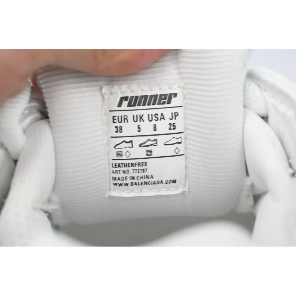 Balenciaga Runner Sneaker White Graffiti 772767 W3RNY 2301