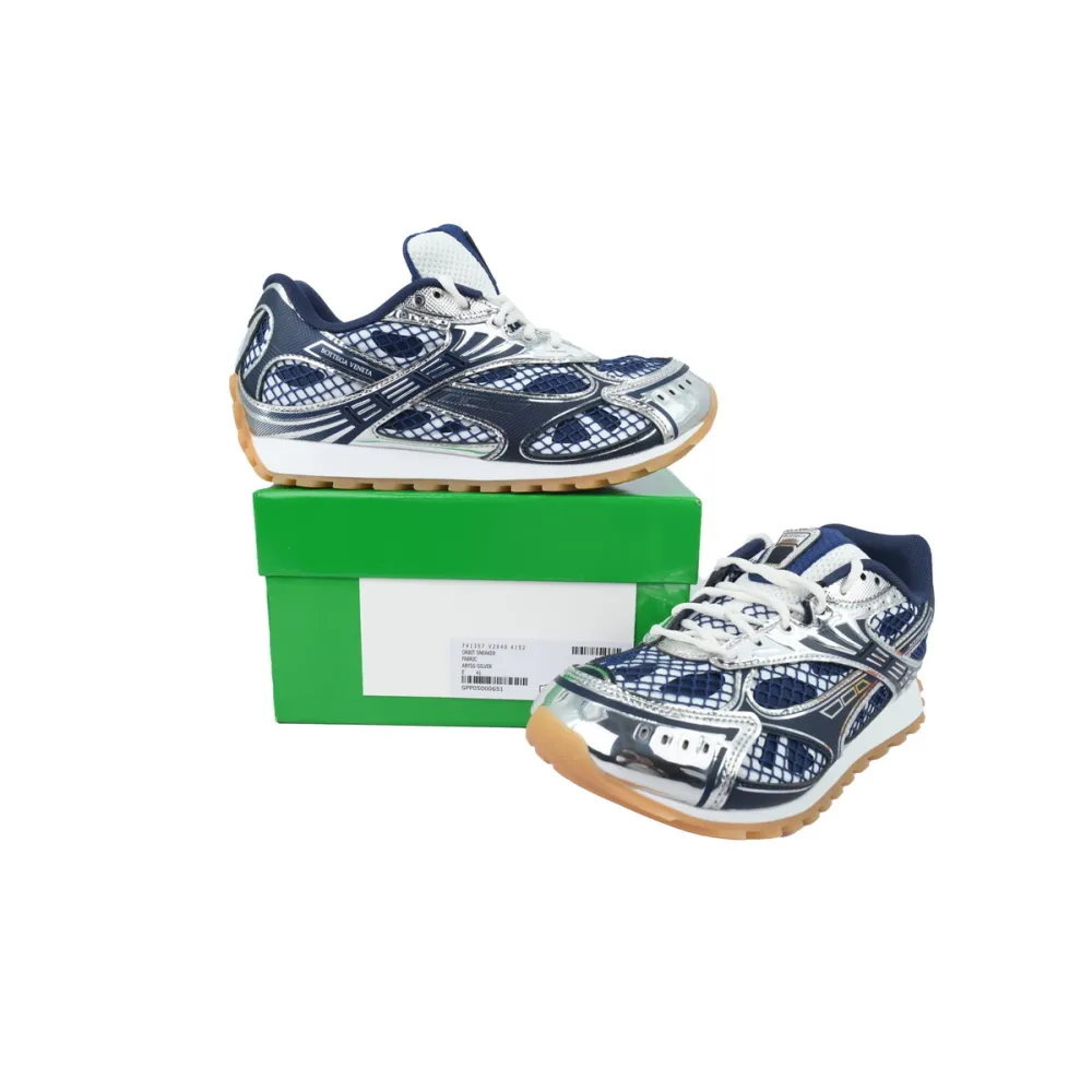 Bottega Veneta Deep Blue Silver