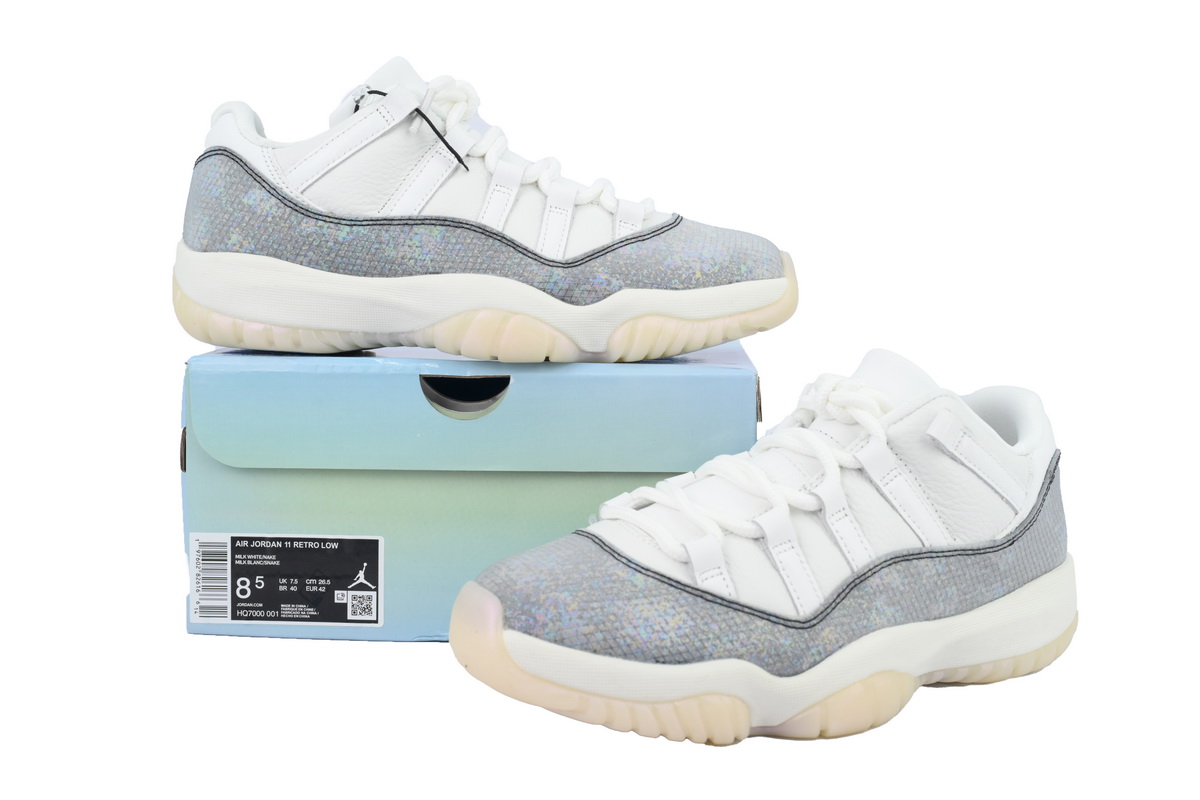 LJR Batch Air Jordan 11 Low ‘Snakeskin’ HQ7000-001