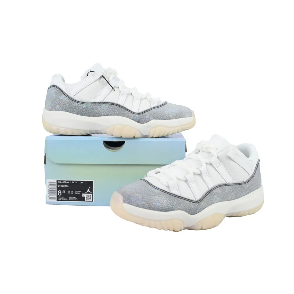 LJR Batch Air Jordan 11 Low ‘Snakeskin’ HQ7000-001