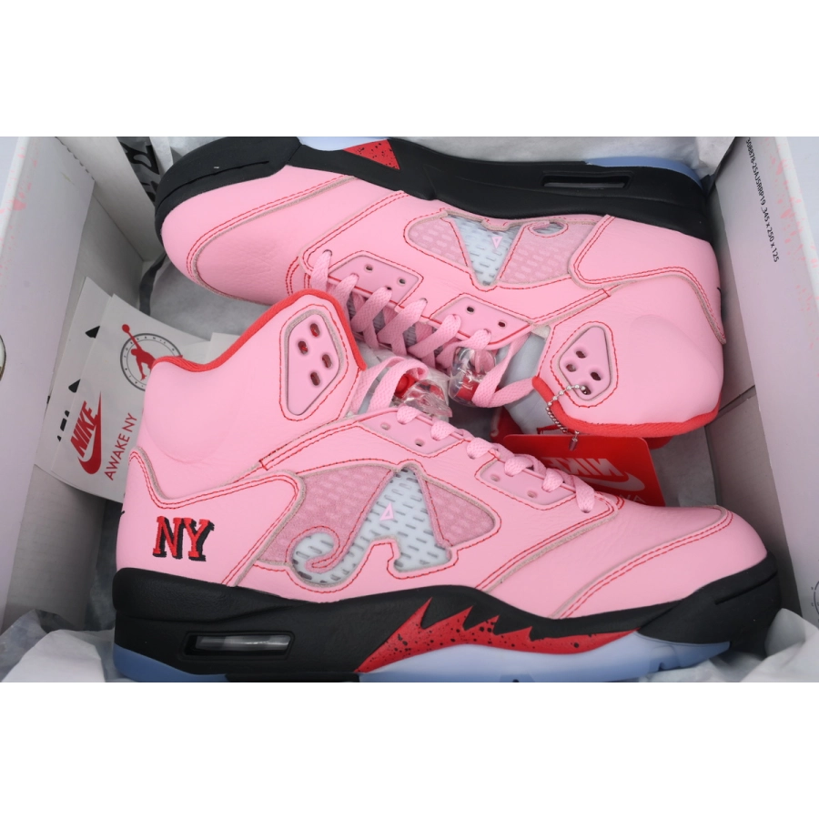 PK God Batch Air Jordan 5 Retro x Awake NY 'Arctic Pink' DV4982-600