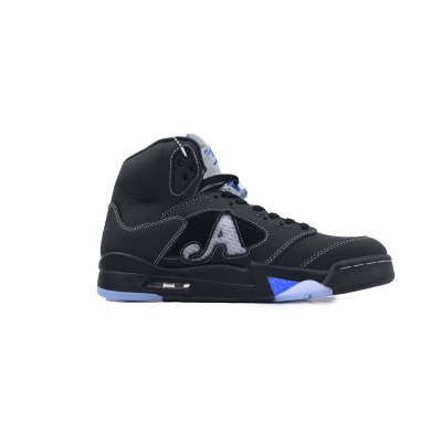 PK God Batch Air Jordan 5 Retro x Awake NY 'Black Racer Blue' DV4982-004 02