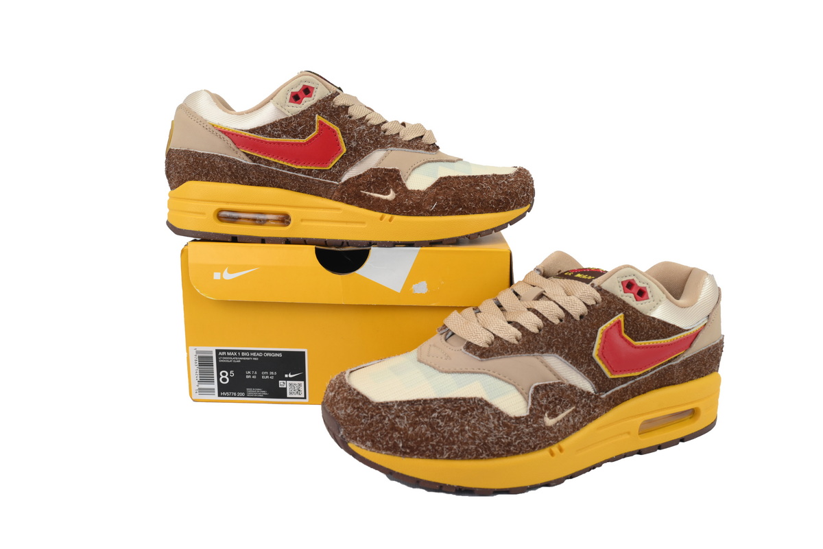 PK God Batch Nike Air Max 1 'Low Poly - Big Head Origins' HV5776-200