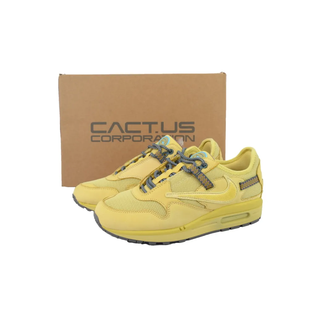 PK God Batch Nike Air Max 1 Travis Scott Cactus Jack Saturn Gold DO9392-700