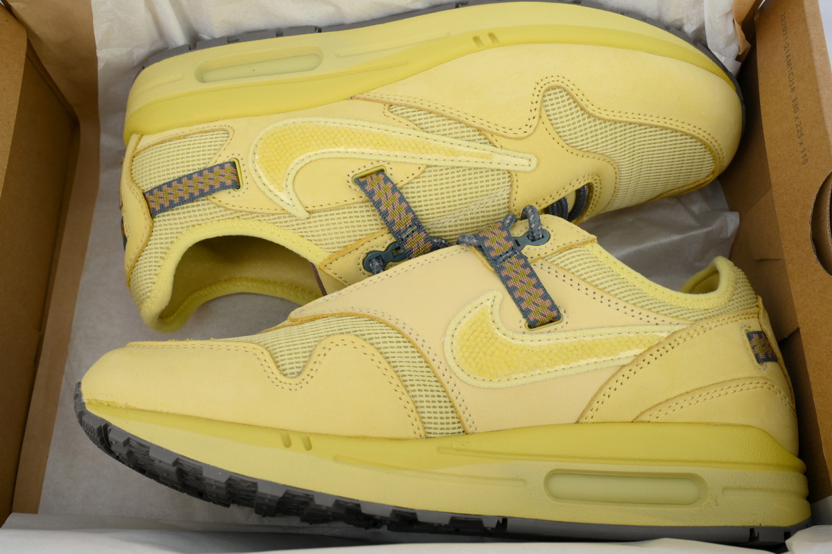 PK God Batch Nike Air Max 1 Travis Scott Cactus Jack Saturn Gold DO9392-700
