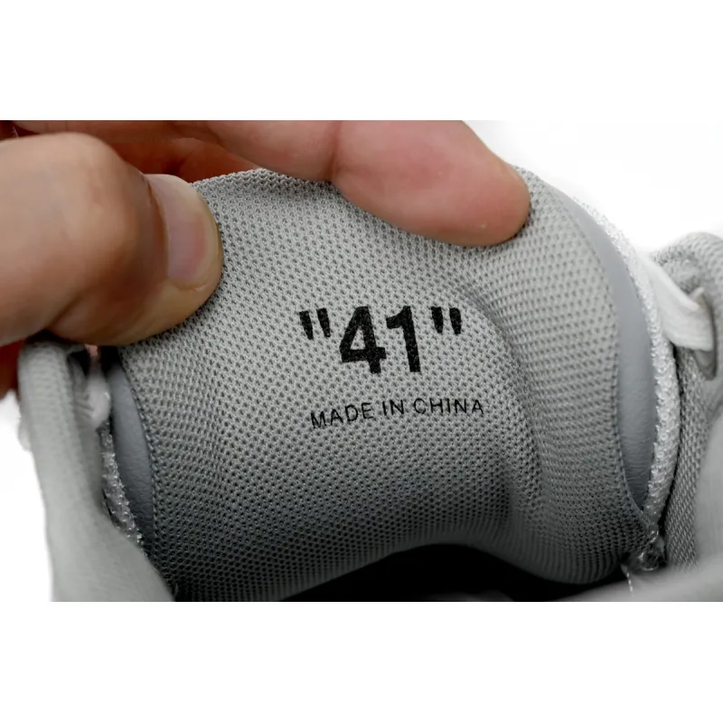 PK God Batch OFF-WHITE Out Of Office "OOO" Low Tops White Grey 2021 OMIA189 C99LEA00 40901
