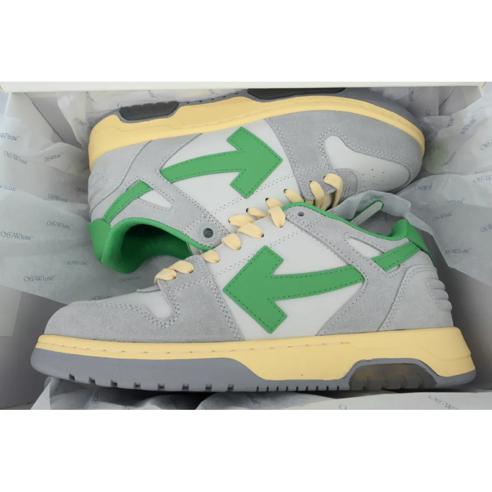 PK God Batch OFF-WHITE Out Of Office OOO Low Light Grayish Green OMIA189S 24LEA011 0555