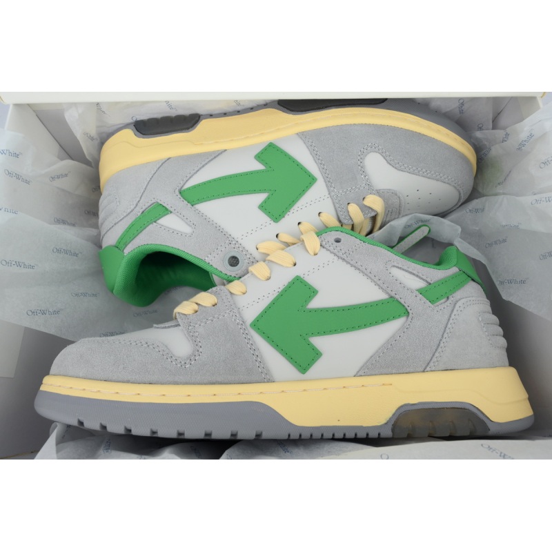PK God Batch OFF-WHITE Out Of Office OOO Low Light Grayish Green OMIA189S 24LEA011 0555