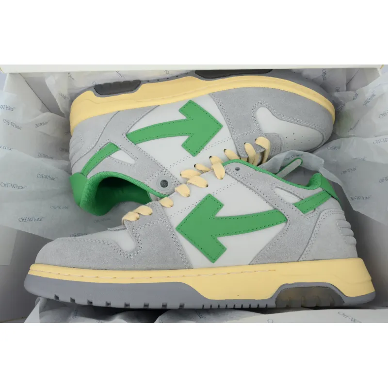 PK God Batch OFF-WHITE Out Of Office OOO Low Light Grayish Green OMIA189S 24LEA011 0555