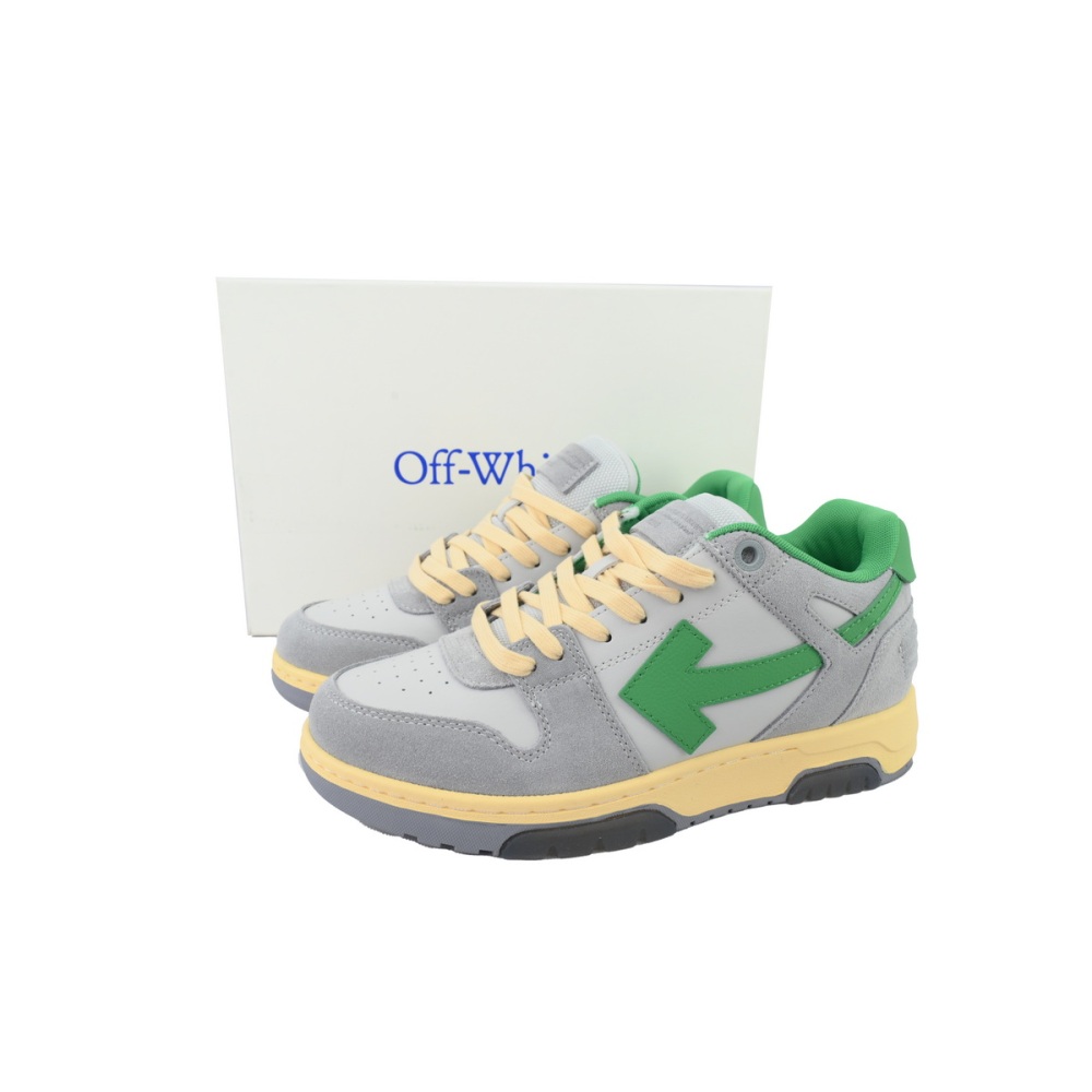 PK God Batch OFF-WHITE Out Of Office OOO Low Light Grayish Green OMIA189S 24LEA011 0555