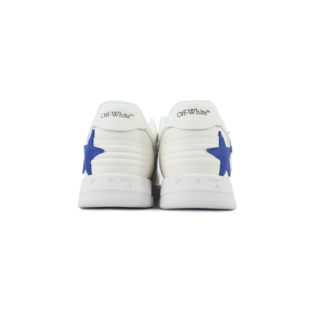 PK God Batch OFF-WHITE Out Of Office OOO Low White and Blue Five Stars OMIA189S 25LEA00D 0145