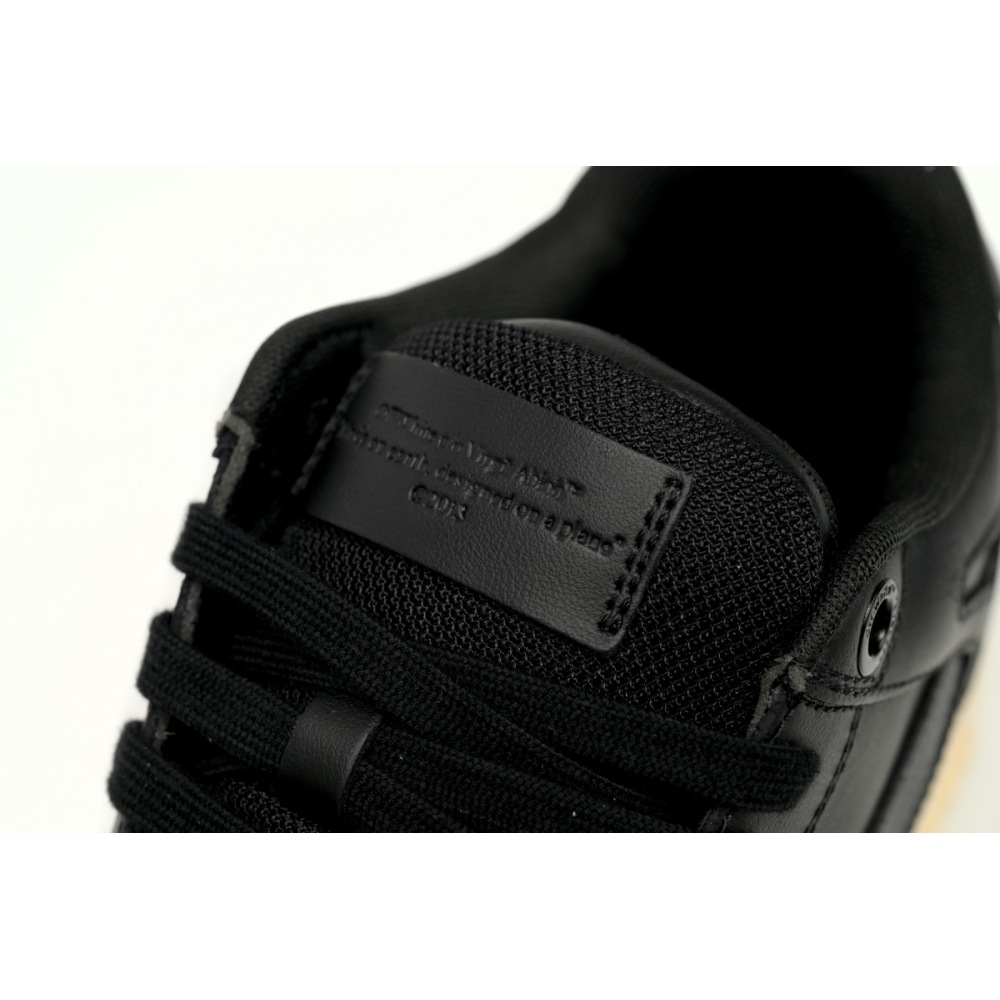 PK God Batch OFF-WHITE Out Of Office OOO Low White Black Round Head OMIA189F 23LEA001 1010