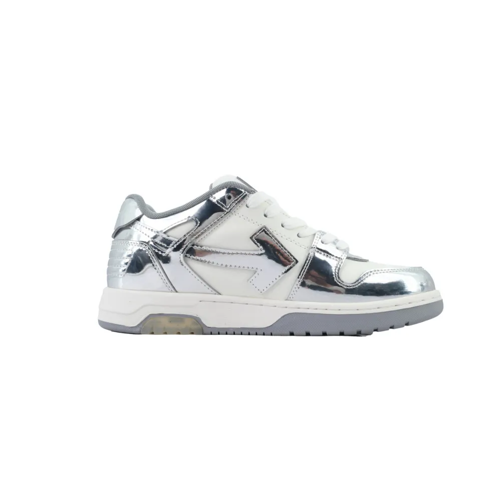 PK God Batch OFF-WHITE Out Of Office OOO Low White Silver OMIA189F 24LEA00E 0172