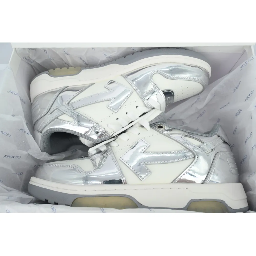 PK God Batch OFF-WHITE Out Of Office OOO Low White Silver OMIA189F 24LEA00E 0172