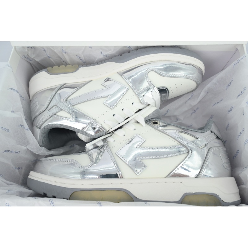 PK God Batch OFF-WHITE Out Of Office OOO Low White Silver OMIA189F 24LEA00E 0172