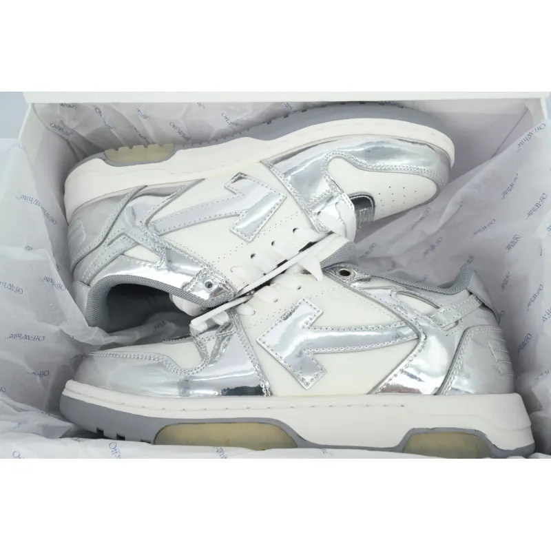 PK God Batch OFF-WHITE Out Of Office OOO Low White Silver OMIA189F 24LEA00E 0172
