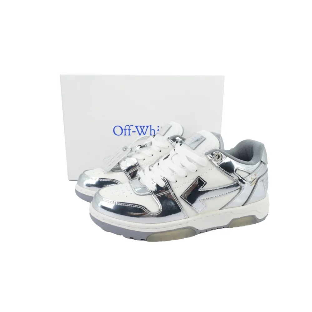 PK God Batch OFF-WHITE Out Of Office OOO Low White Silver OMIA189F 24LEA00E 0172