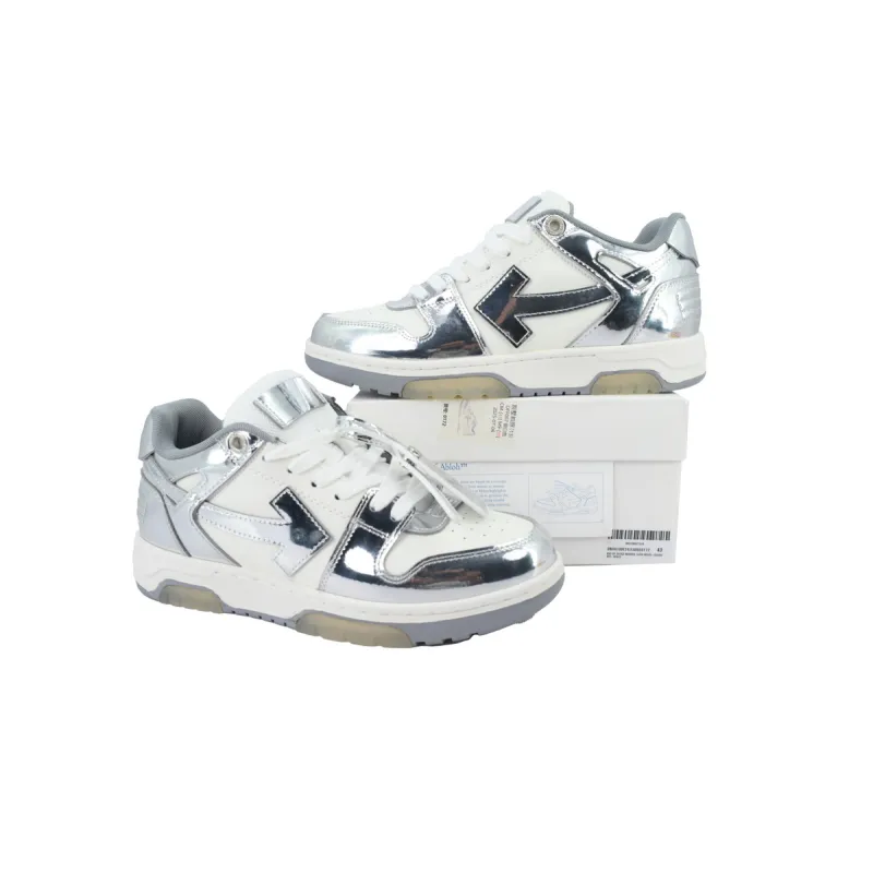 PK God Batch OFF-WHITE Out Of Office OOO Low White Silver OMIA189F 24LEA00E 0172