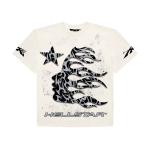 Hellstar Thorn Glitter T-Shirt White
