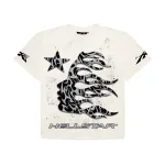 Hellstar Thorn Glitter T-Shirt White