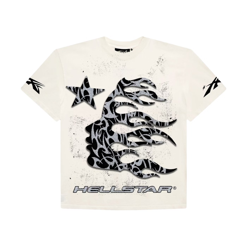Hellstar Thorn Glitter T-Shirt White