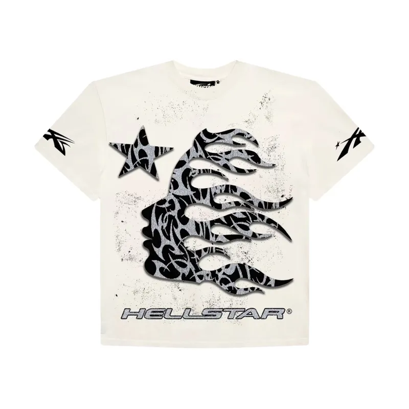 Hellstar Thorn Glitter T-Shirt White