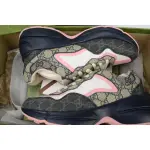 Gucci Rhyton Sneaker Beige Blue Monogram 692902 UIQ30 1061