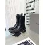 Balenciaga Bulldozer Platform Boots Black 1081